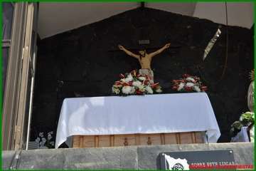 La playa de Ojos de Garza celebra el día grande de sus fiestas con misa y procesión/Agustin Cabrera/TF.